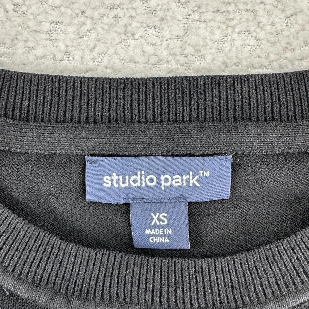 Studio Park X Alberti Popaj Icon Sweater Medium Evil Eye Black